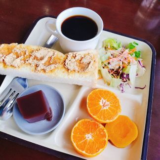 １日中モーニングセット（終日）４２０円 